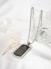 Black Ayatul Kursi pendant